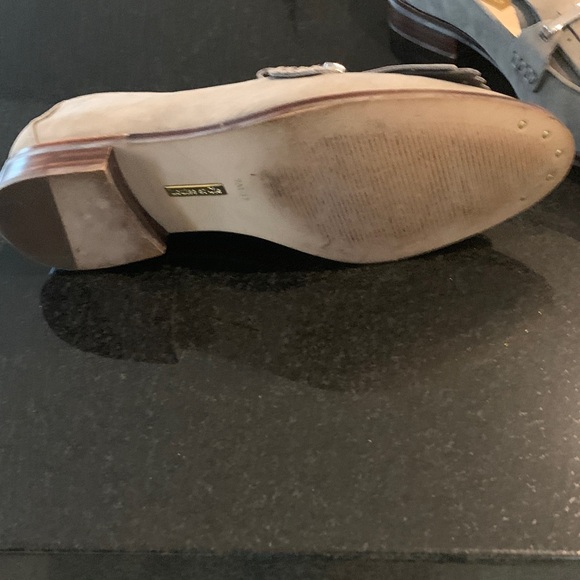 Louise et Cie Light Gray Fringe Loafers - Picture 5 of 5